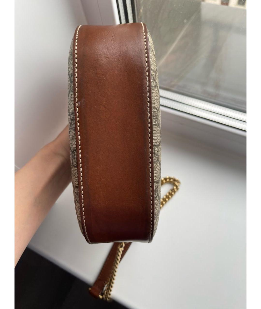 GUCCI Коричневая сумка через плечо, фото 7