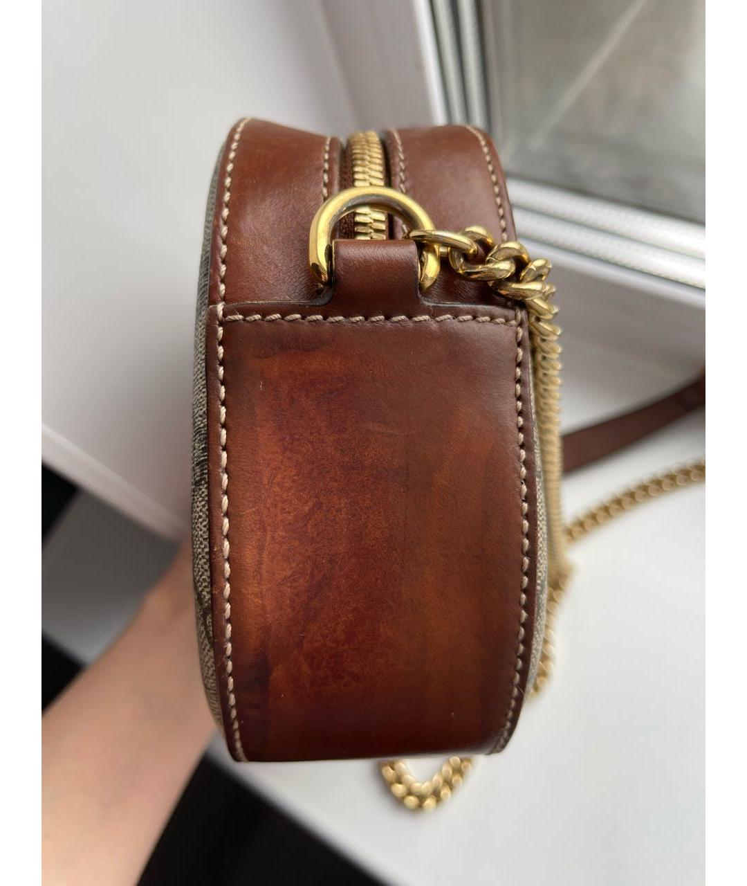 GUCCI Коричневая сумка через плечо, фото 5