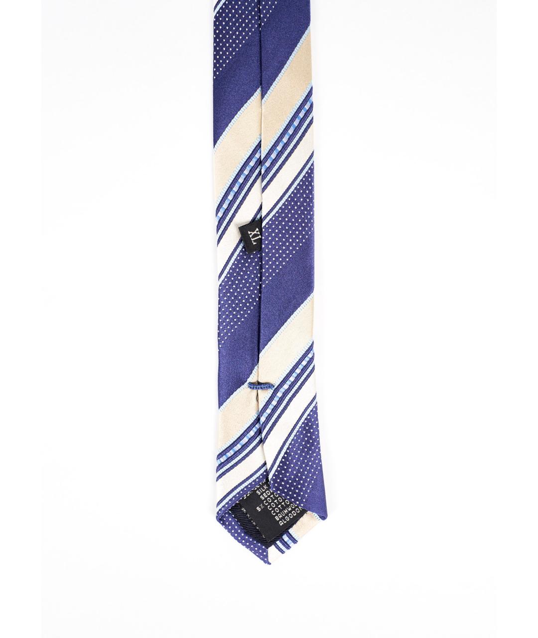 ERMENEGILDO ZEGNA XXX Синий шелковый галстук, фото 6