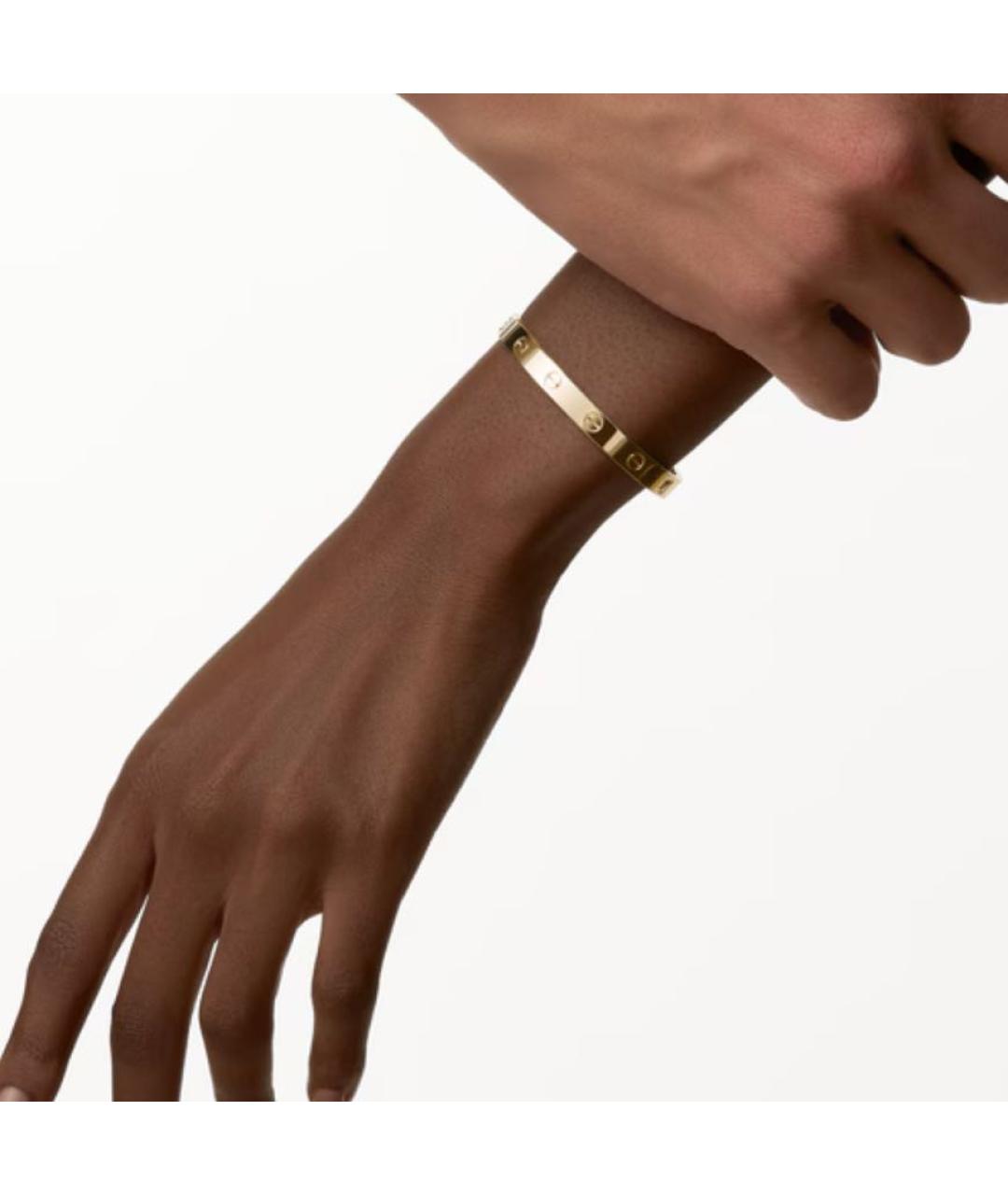 CARTIER Золотой браслет из желтого золота, фото 4
