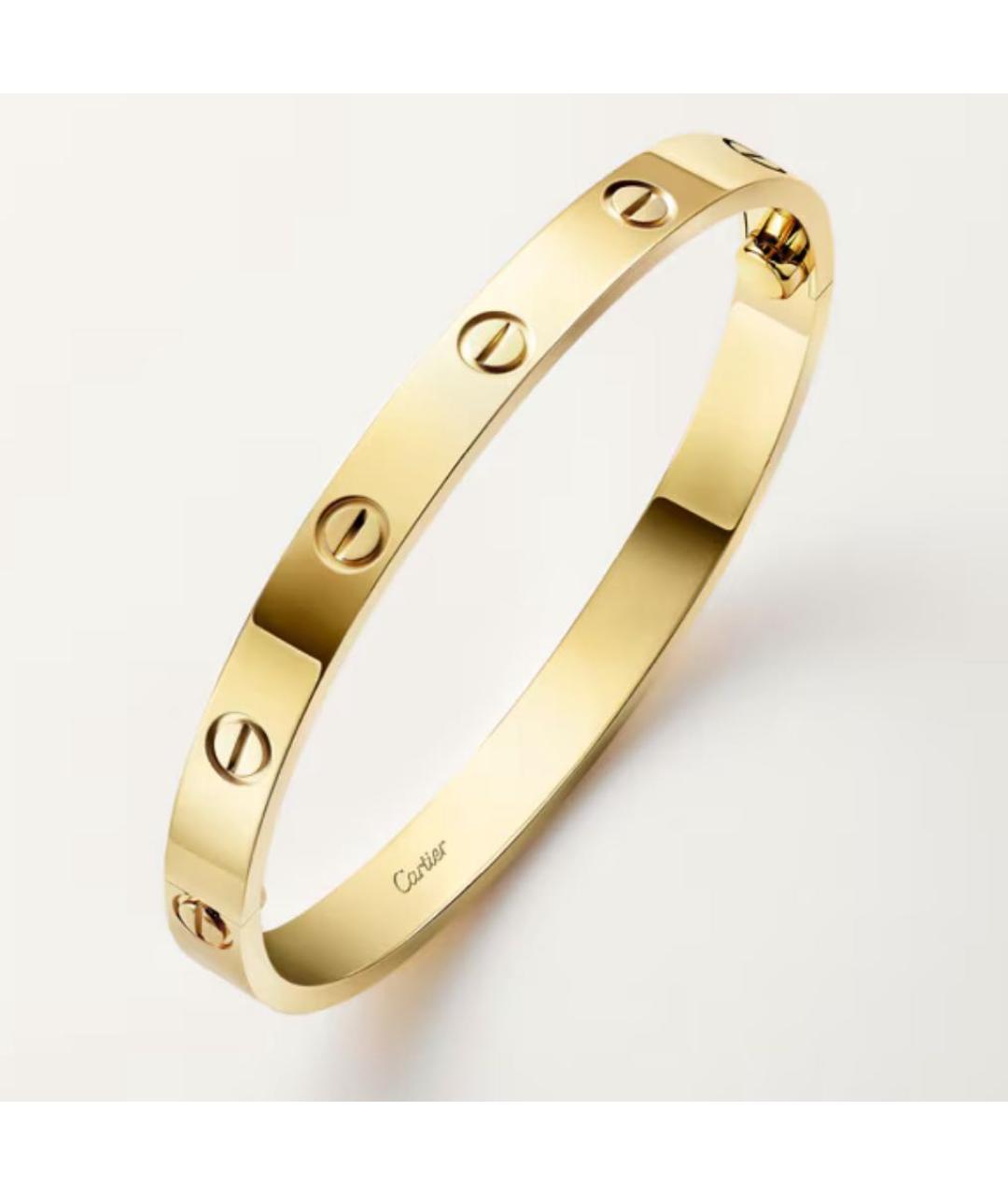 CARTIER Золотой браслет из желтого золота, фото 2