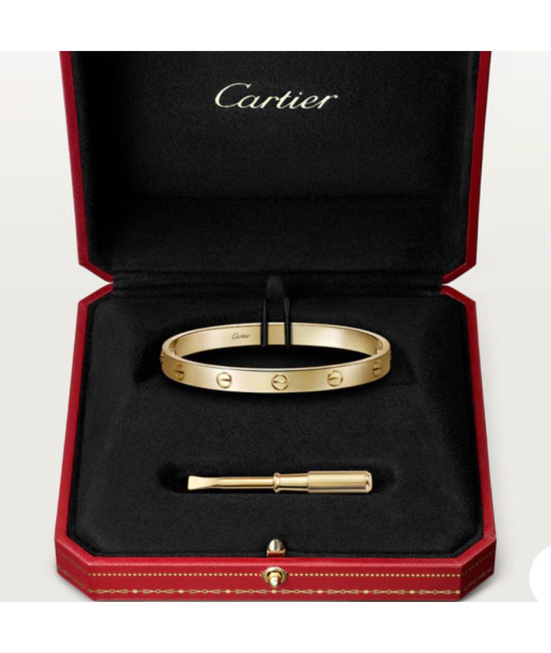 CARTIER Золотой браслет из желтого золота, фото 3