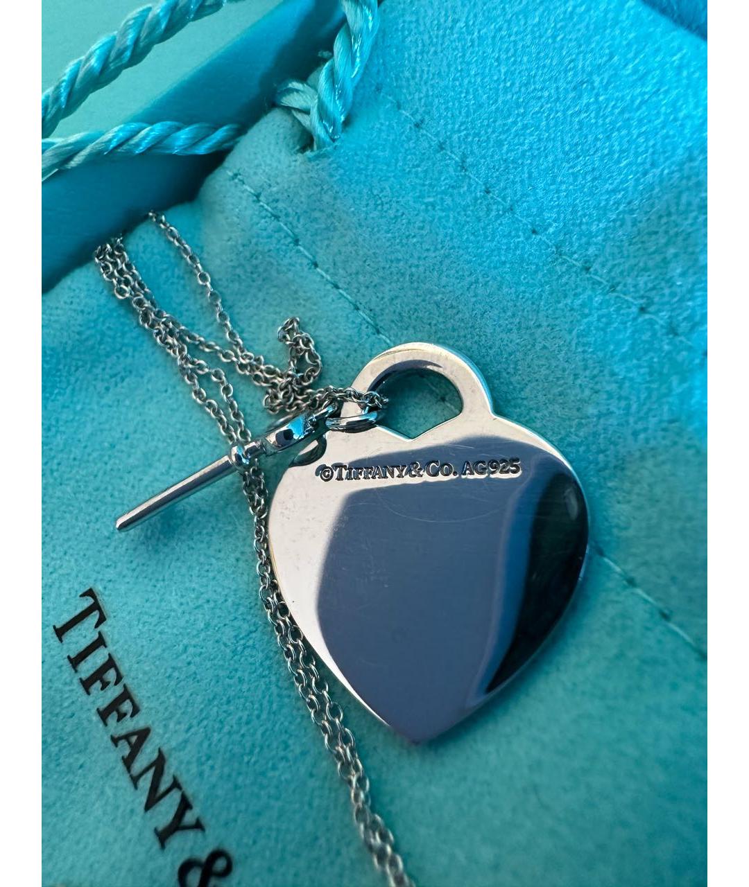 TIFFANY&CO Серебряное серебряное колье, фото 5