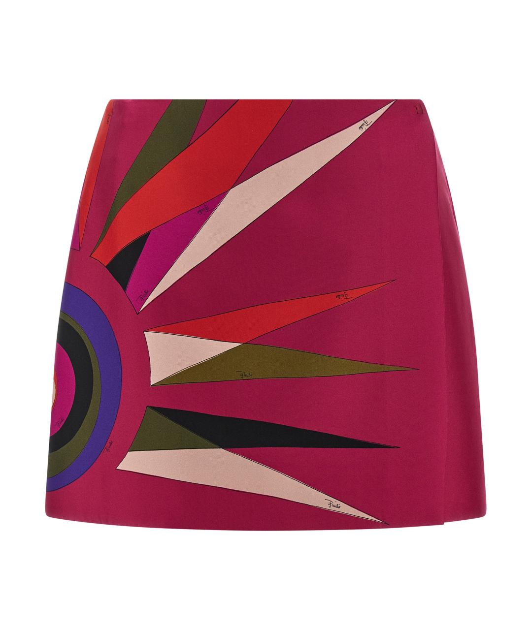 EMILIO PUCCI Фуксия юбка мини, фото 1