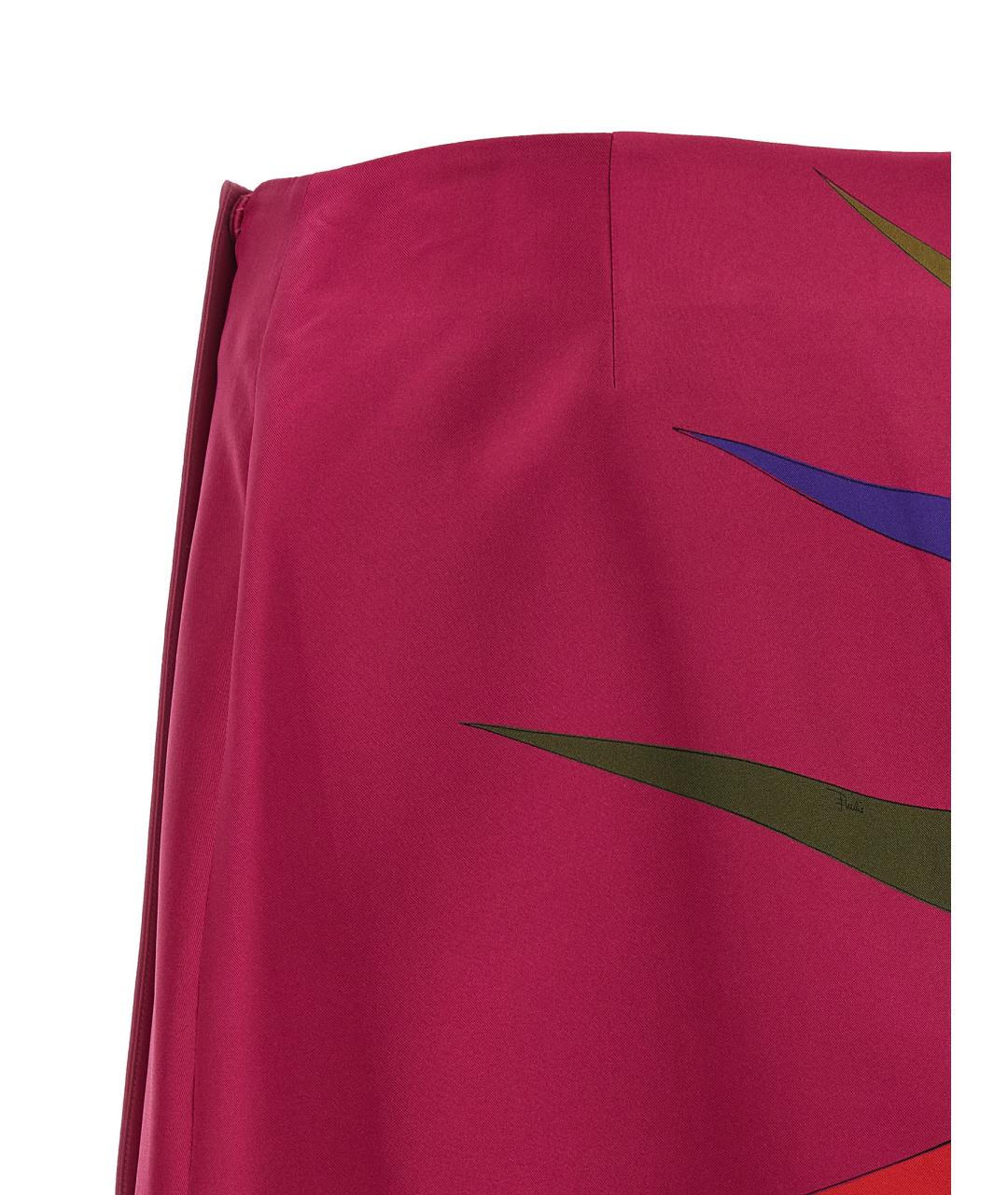 EMILIO PUCCI Фуксия юбка мини, фото 4