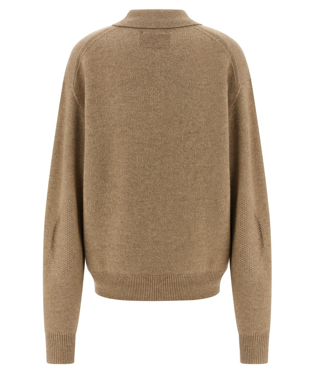 GUEST IN RESIDENCE Бежевый кашемировый джемпер / свитер, фото 2