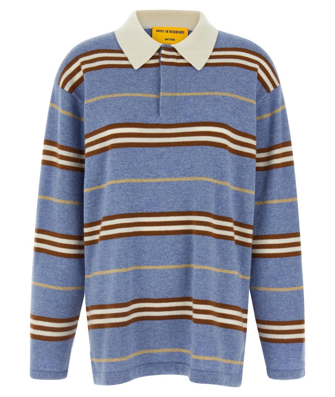 GUEST IN RESIDENCE Голубой кашемировый джемпер / свитер, фото 1