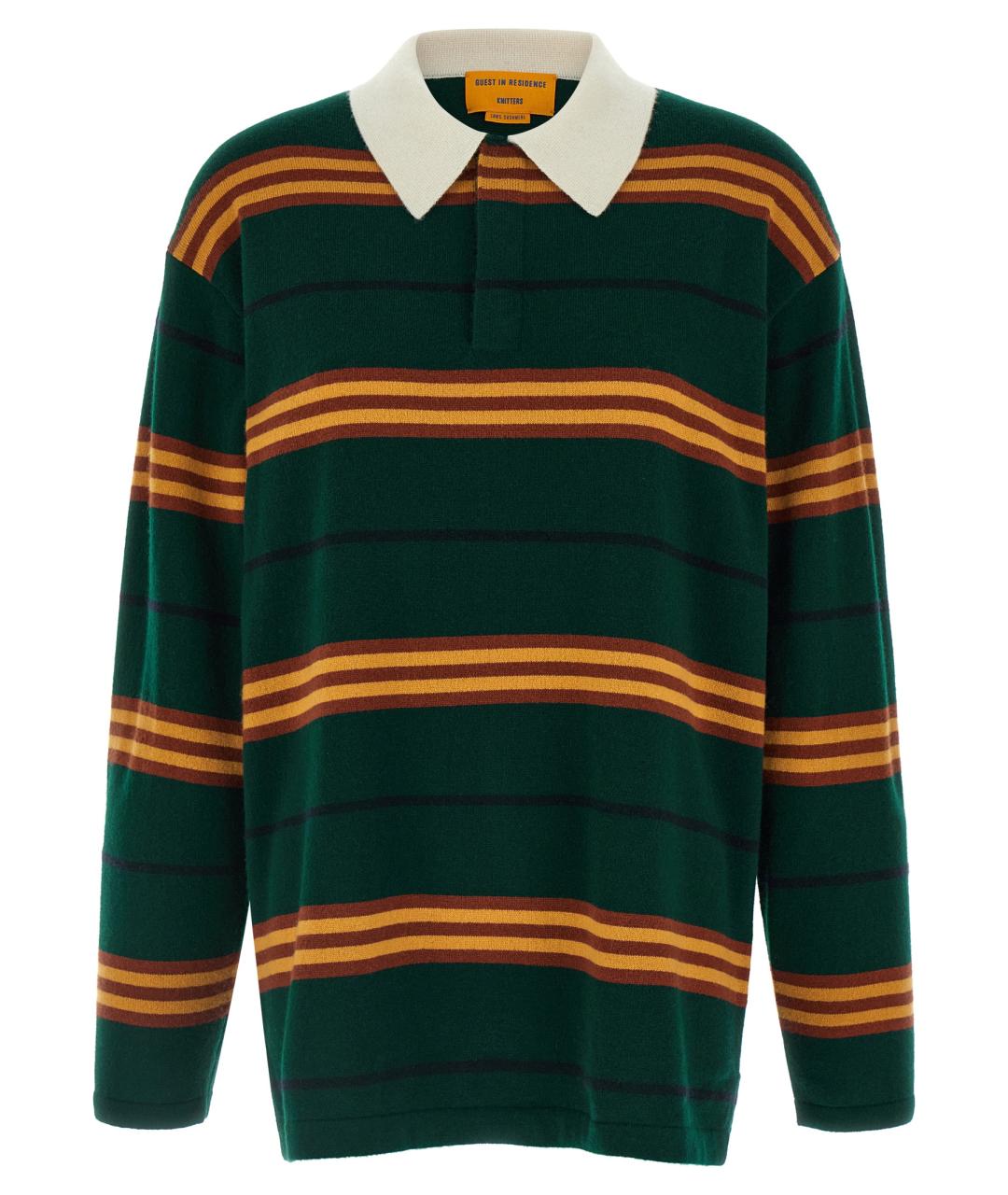 GUEST IN RESIDENCE Зеленый кашемировый джемпер / свитер, фото 1