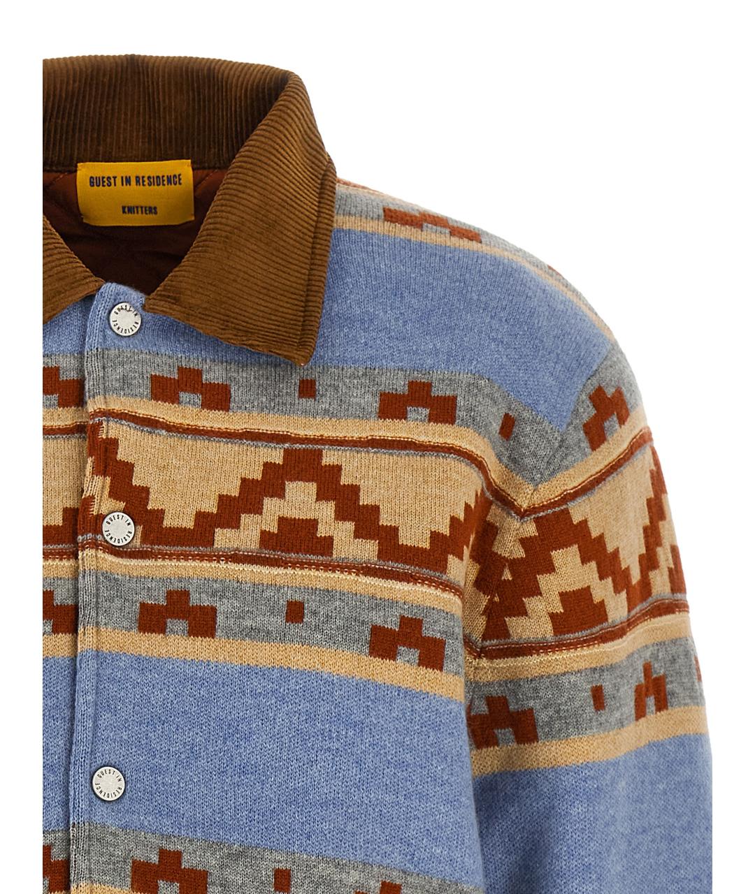 GUEST IN RESIDENCE Голубая шерстяная куртка, фото 3