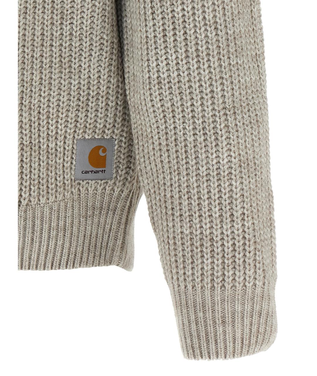 CARHARTT WIP Бежевый синтетический джемпер / свитер, фото 4