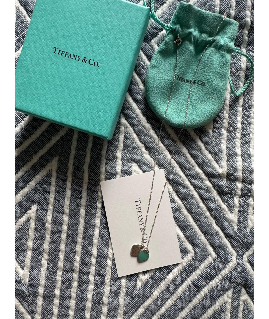 TIFFANY&CO Серебряная серебряная подвеска, фото 3