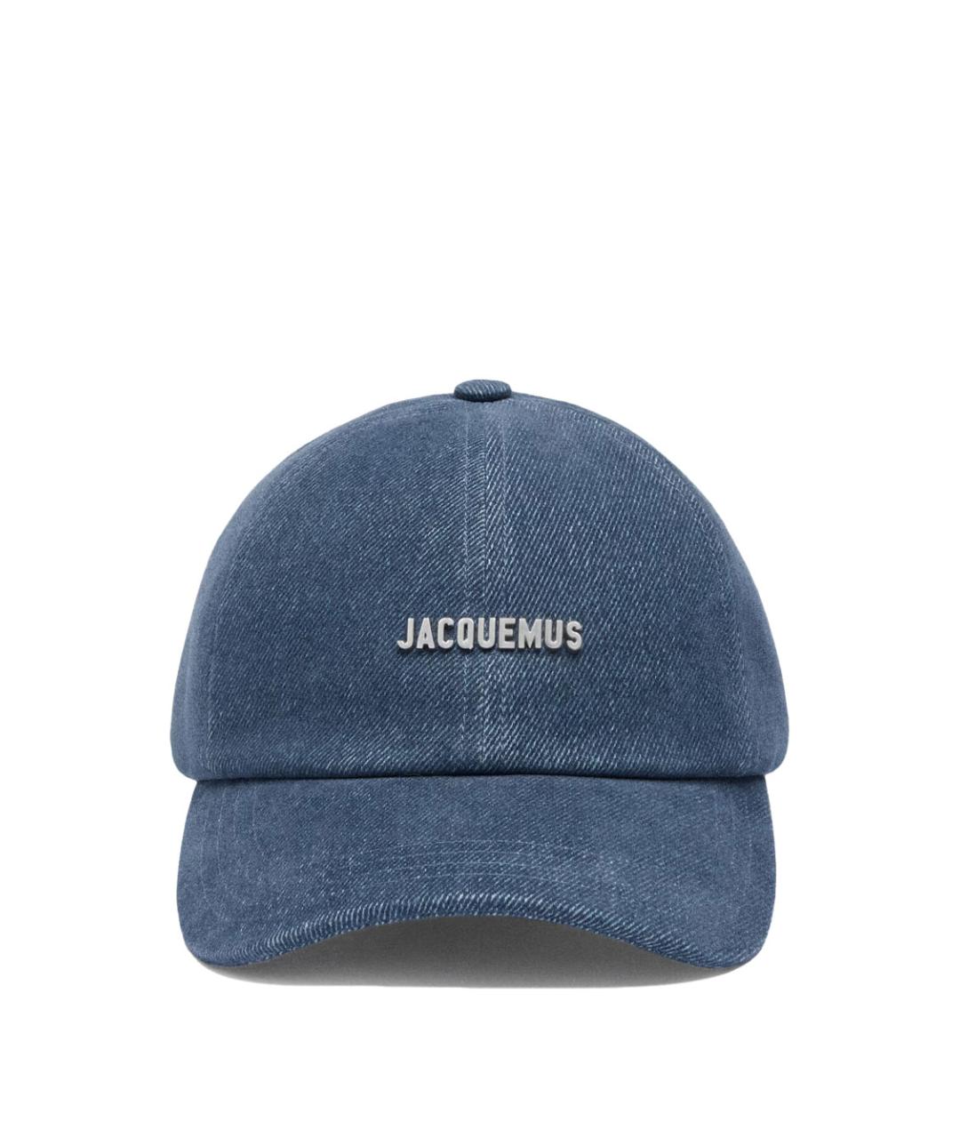 JACQUEMUS Синяя хлопковая кепка/бейсболка, фото 1