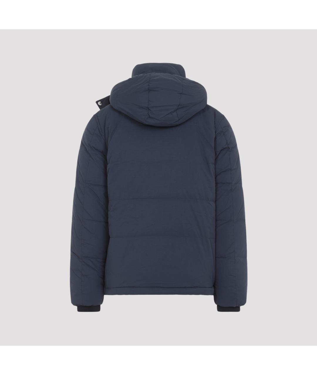 PAUL SMITH Темно-синий полиамидовый пуховик, фото 4