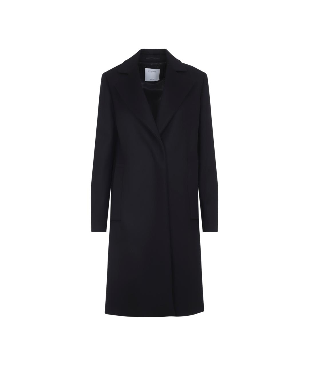SPORTMAX Черное шерстяное пальто, фото 1