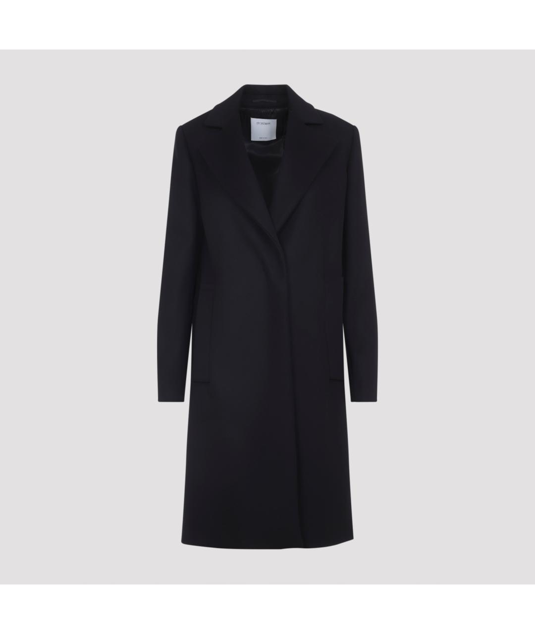 SPORTMAX Черное шерстяное пальто, фото 3