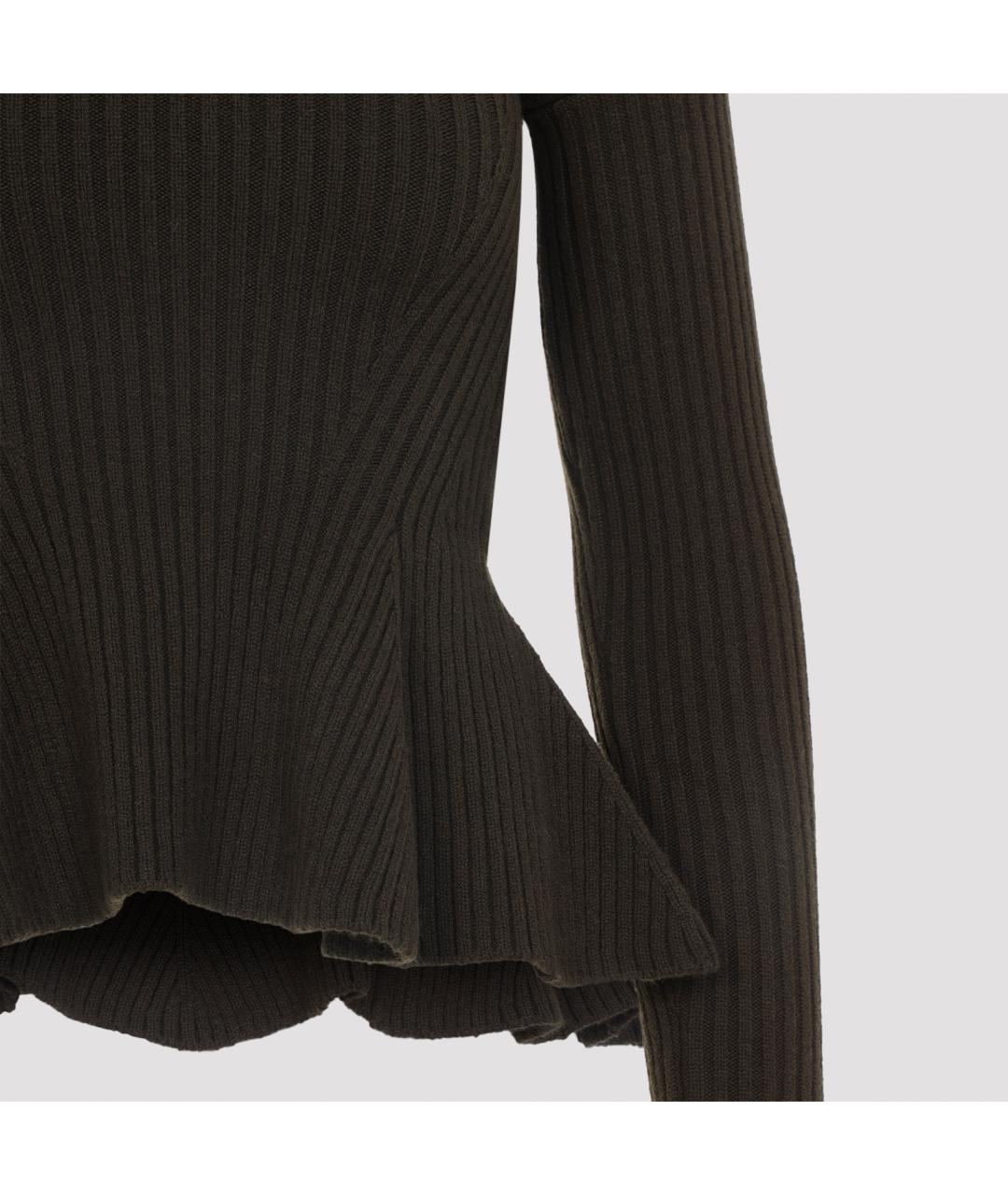 MAX MARA Антрацитовая кашемировая водолазка, фото 4