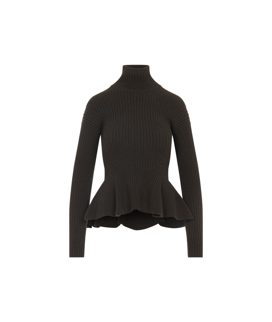 MAX MARA Антрацитовая кашемировая водолазка, фото 1