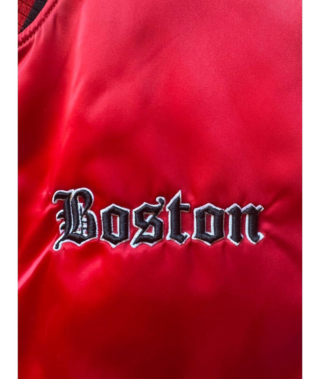 MARCELO BURLON Красная полиамидовая куртка, фото 5