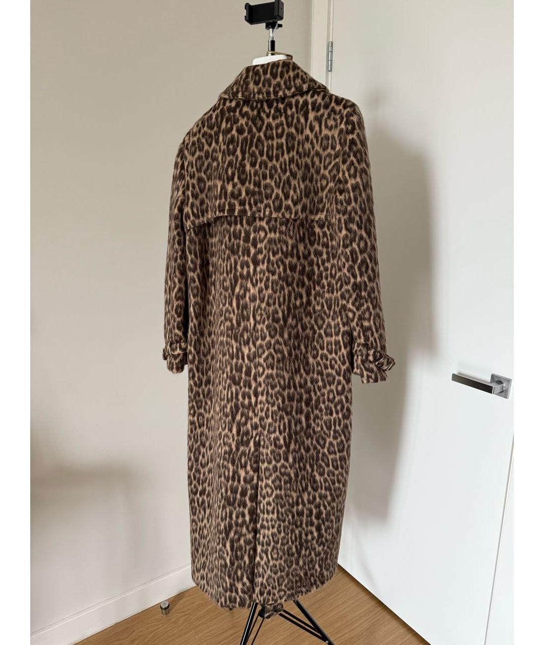 MAX MARA Коричневое шерстяное пальто, фото 2