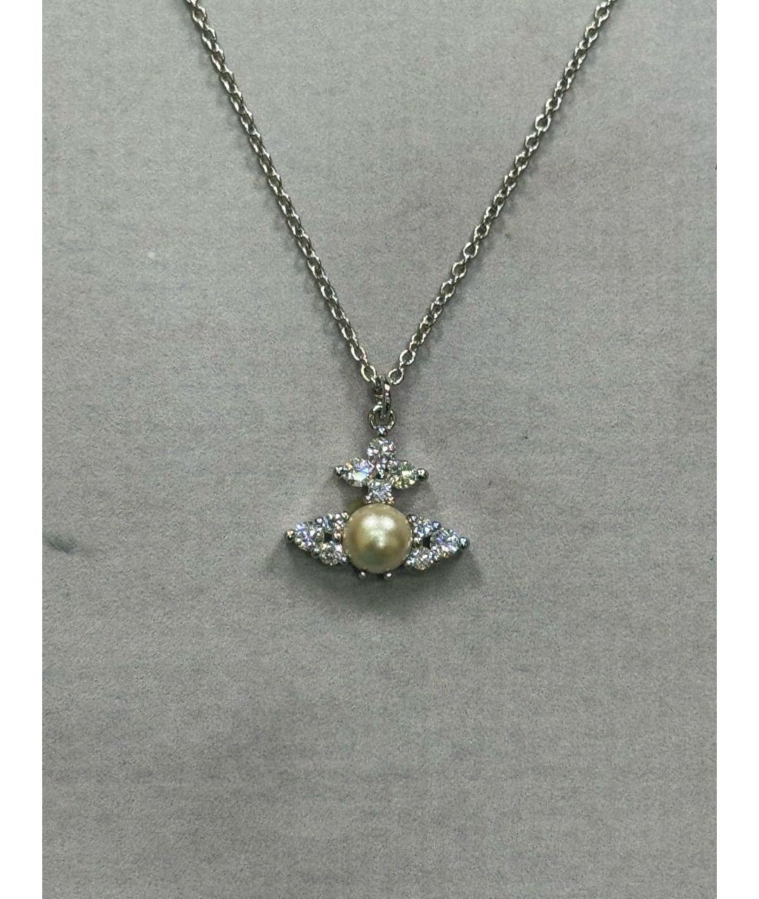 VIVIENNE WESTWOOD Серебряное колье, фото 2