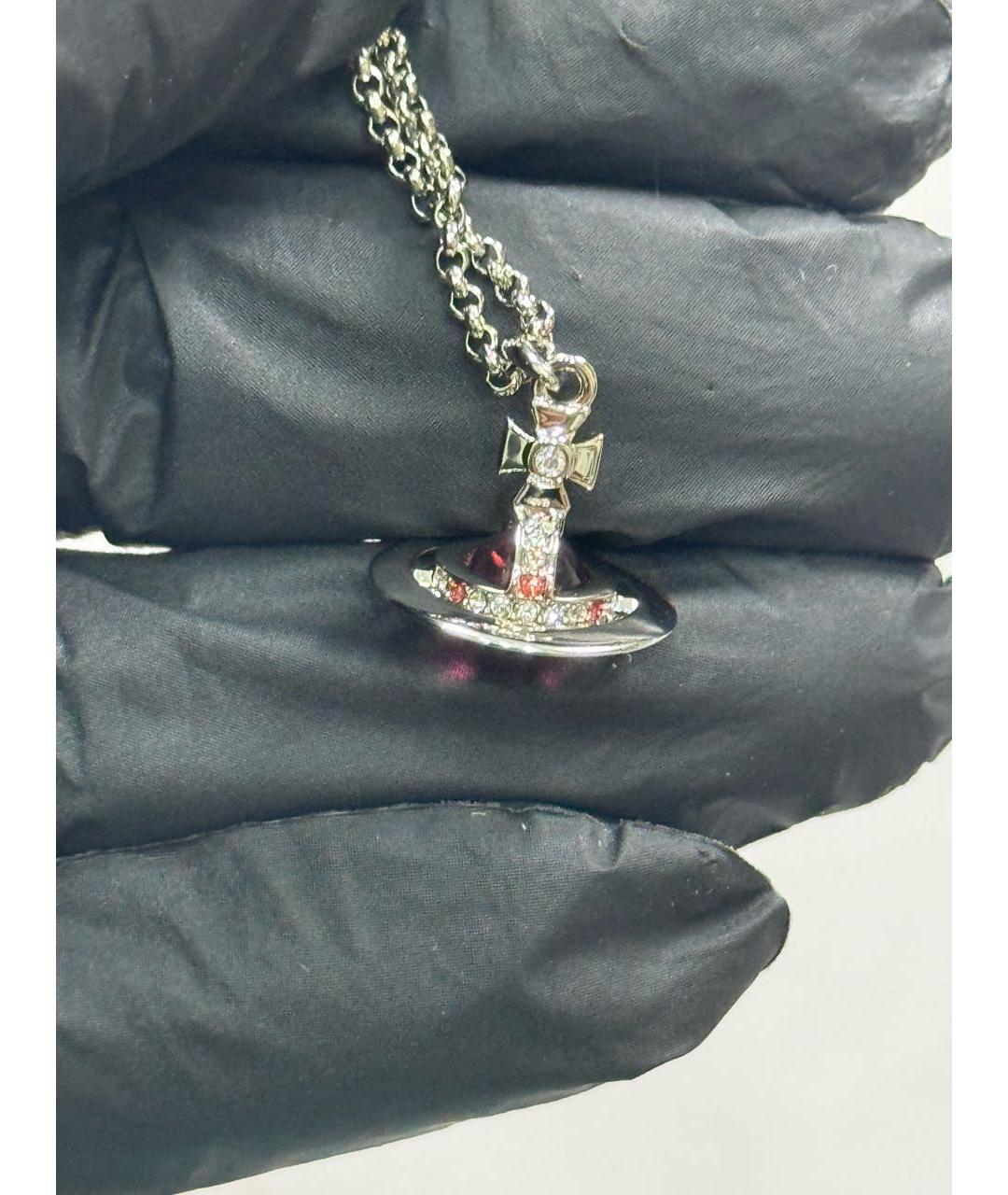 VIVIENNE WESTWOOD Серебряное колье, фото 4