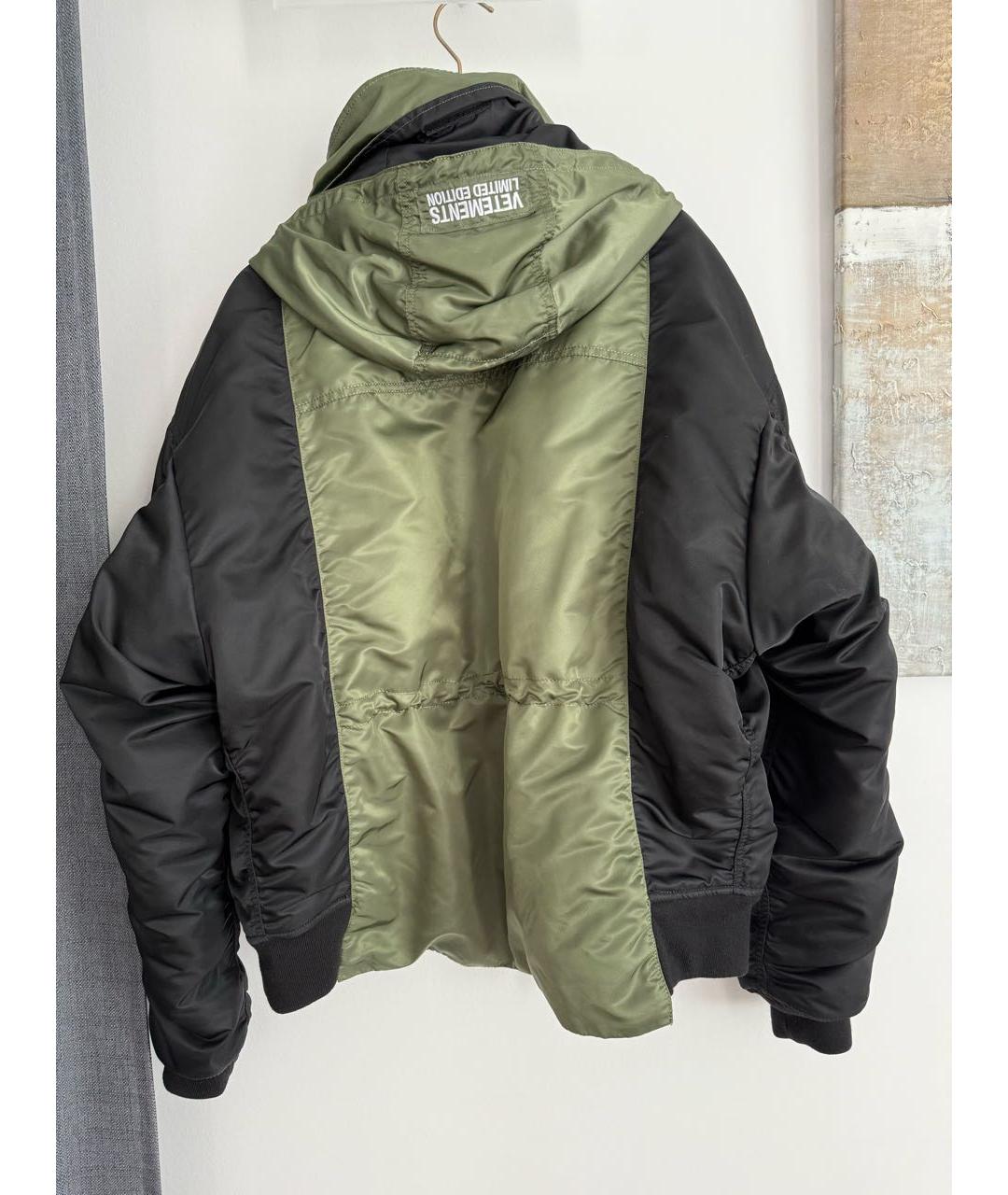 VETEMENTS Черная куртка, фото 2