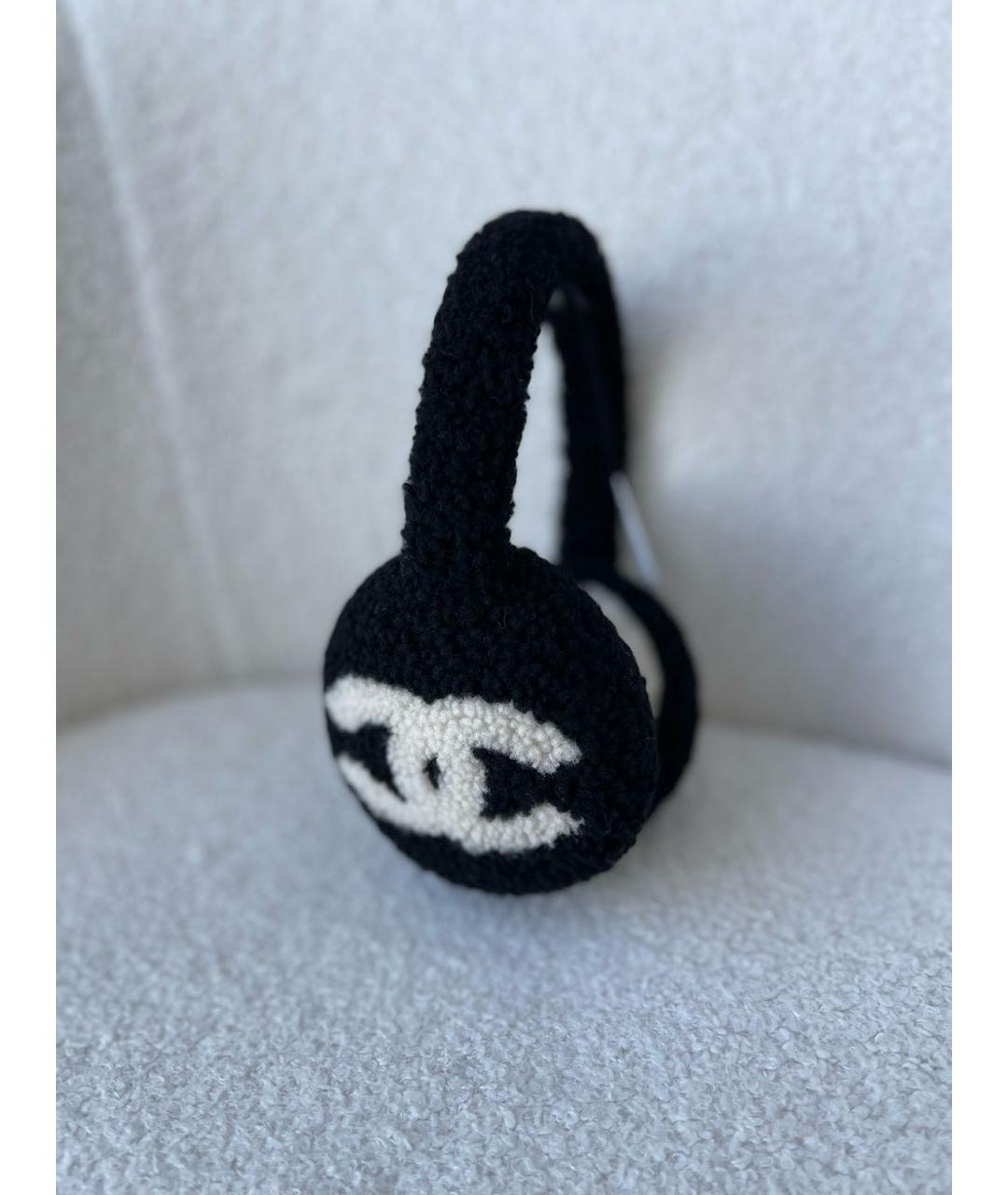 CHANEL Черные наушники, фото 8