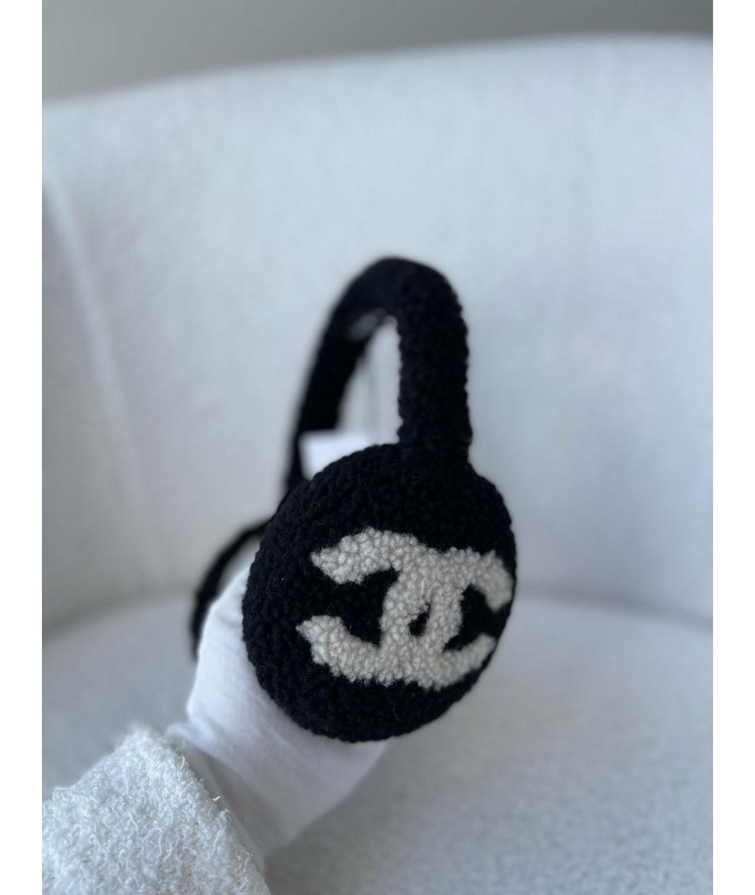 CHANEL Черные наушники, фото 3