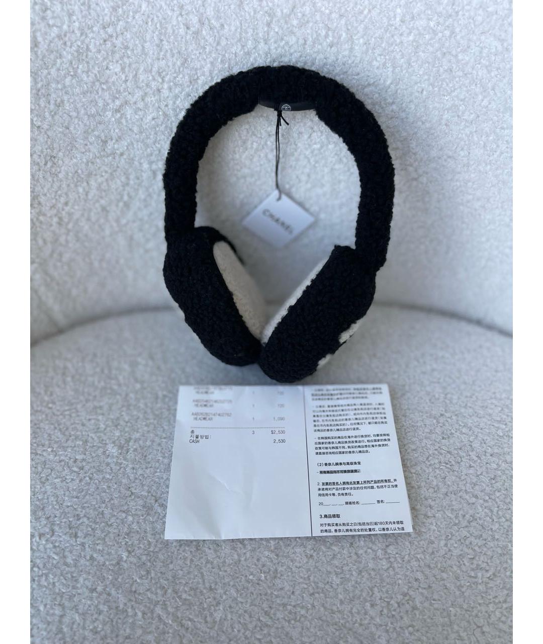 CHANEL Черные наушники, фото 2