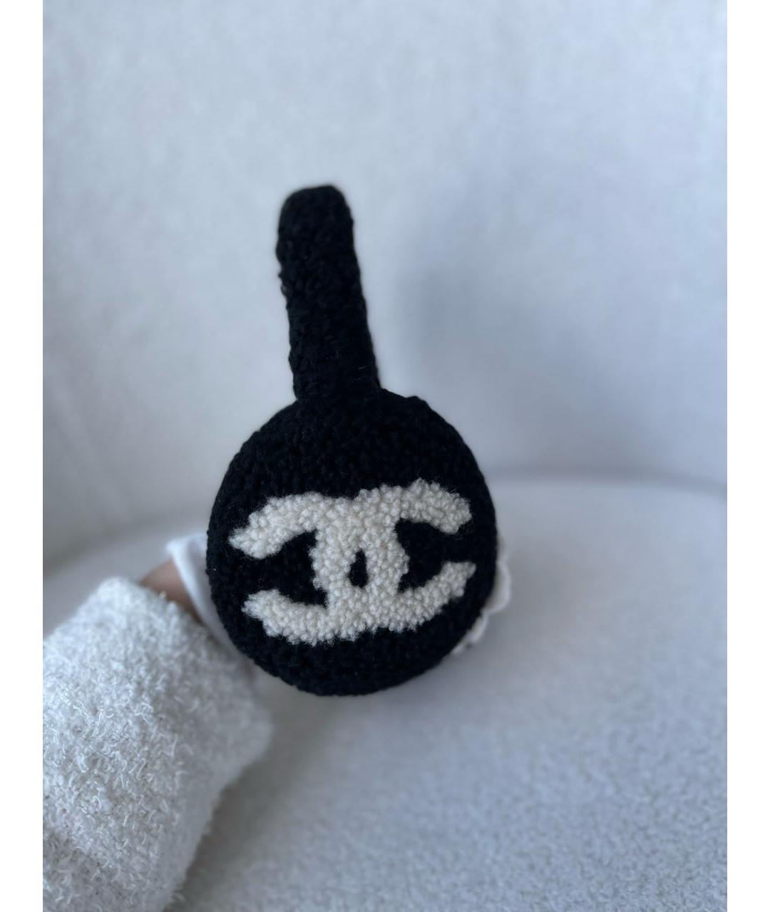 CHANEL Черные наушники, фото 4