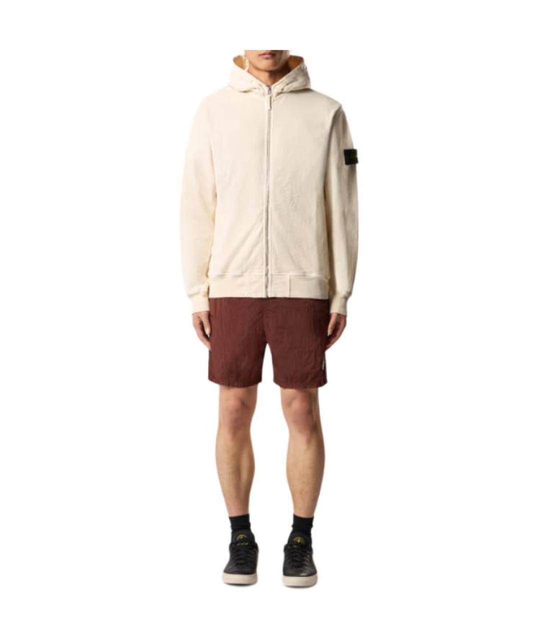 STONE ISLAND Белый джемпер / свитер, фото 3