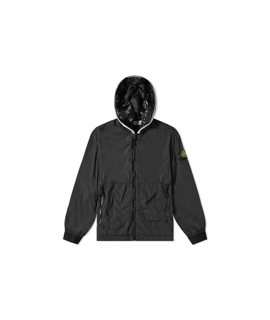 STONE ISLAND Черная куртка, фото 6