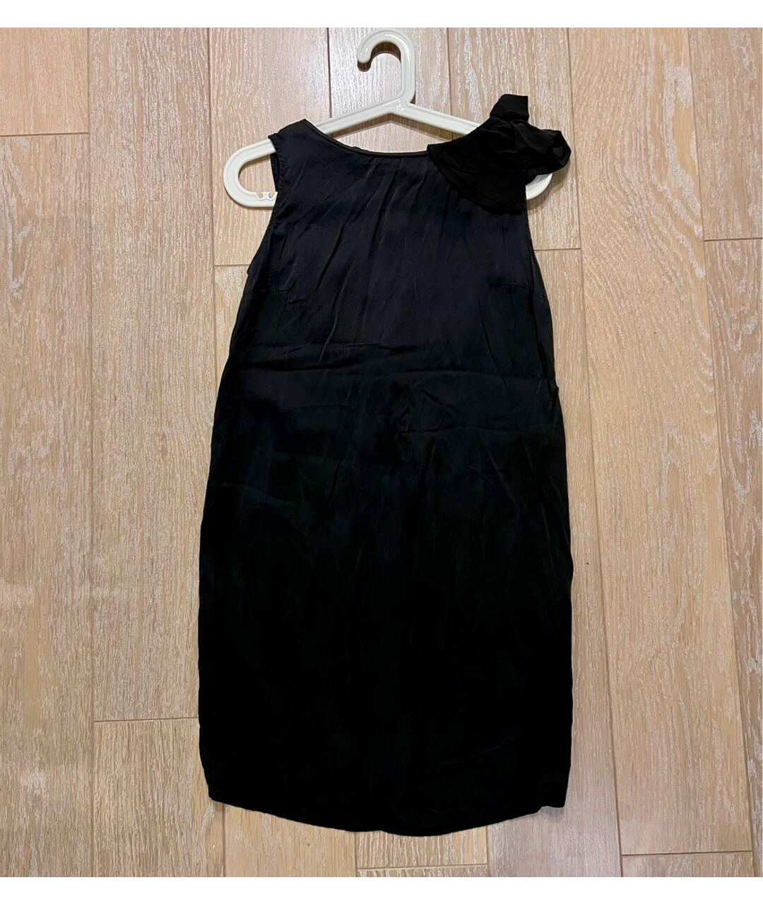 MAX&CO Черное шелковое повседневное платье, фото 4