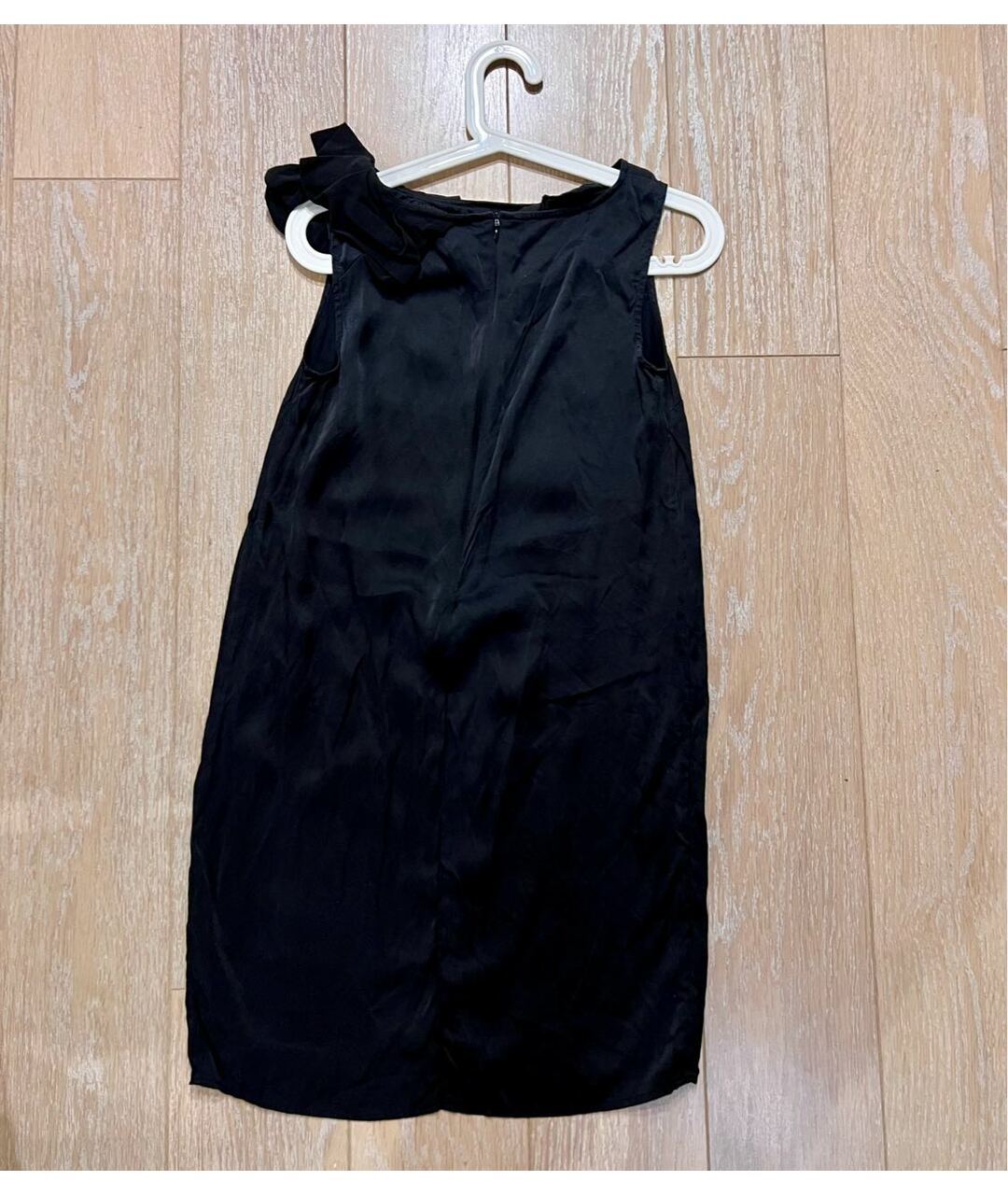 MAX&CO Черное шелковое повседневное платье, фото 2