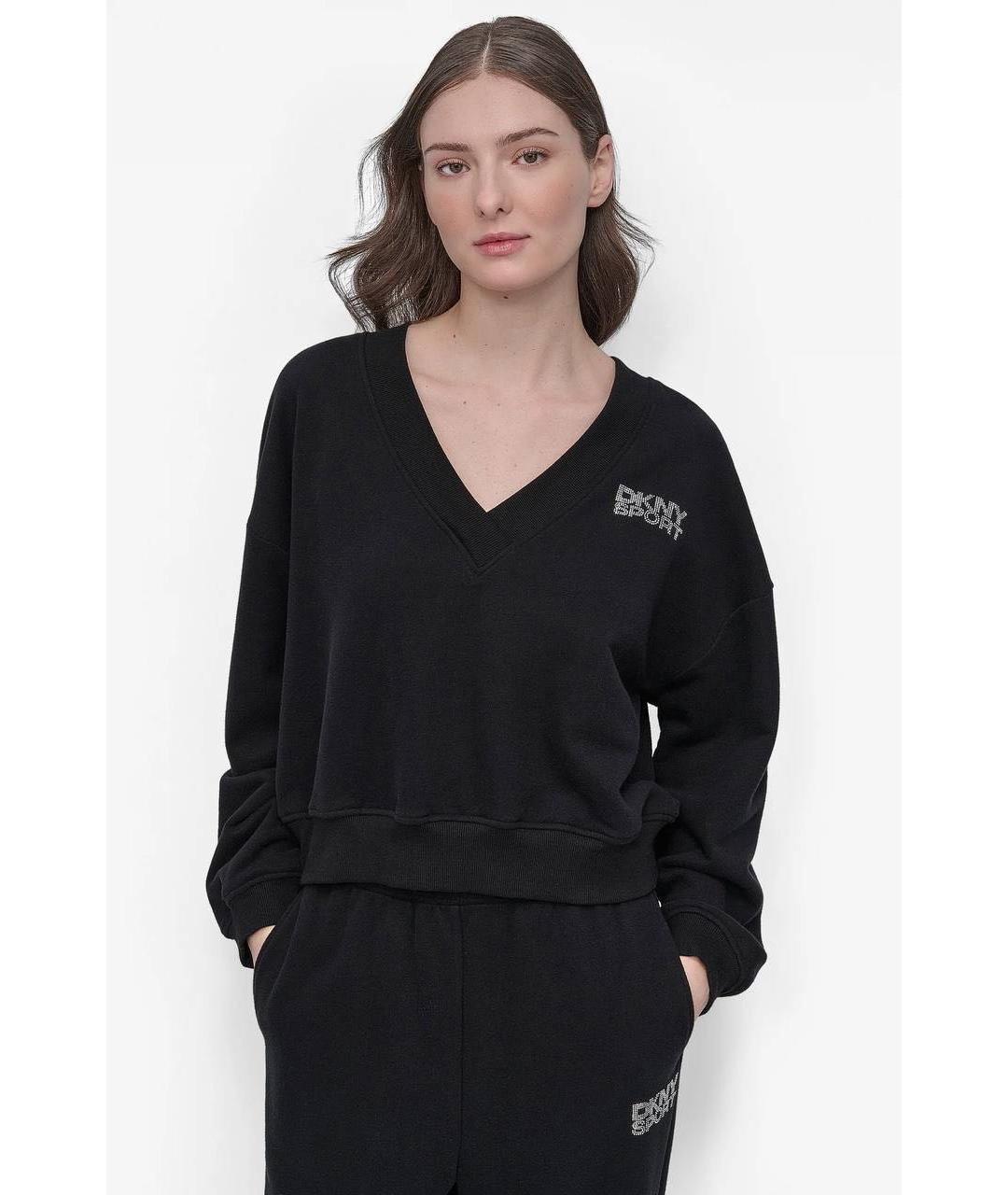 DKNY Черный хлопковый спортивные костюмы, фото 5