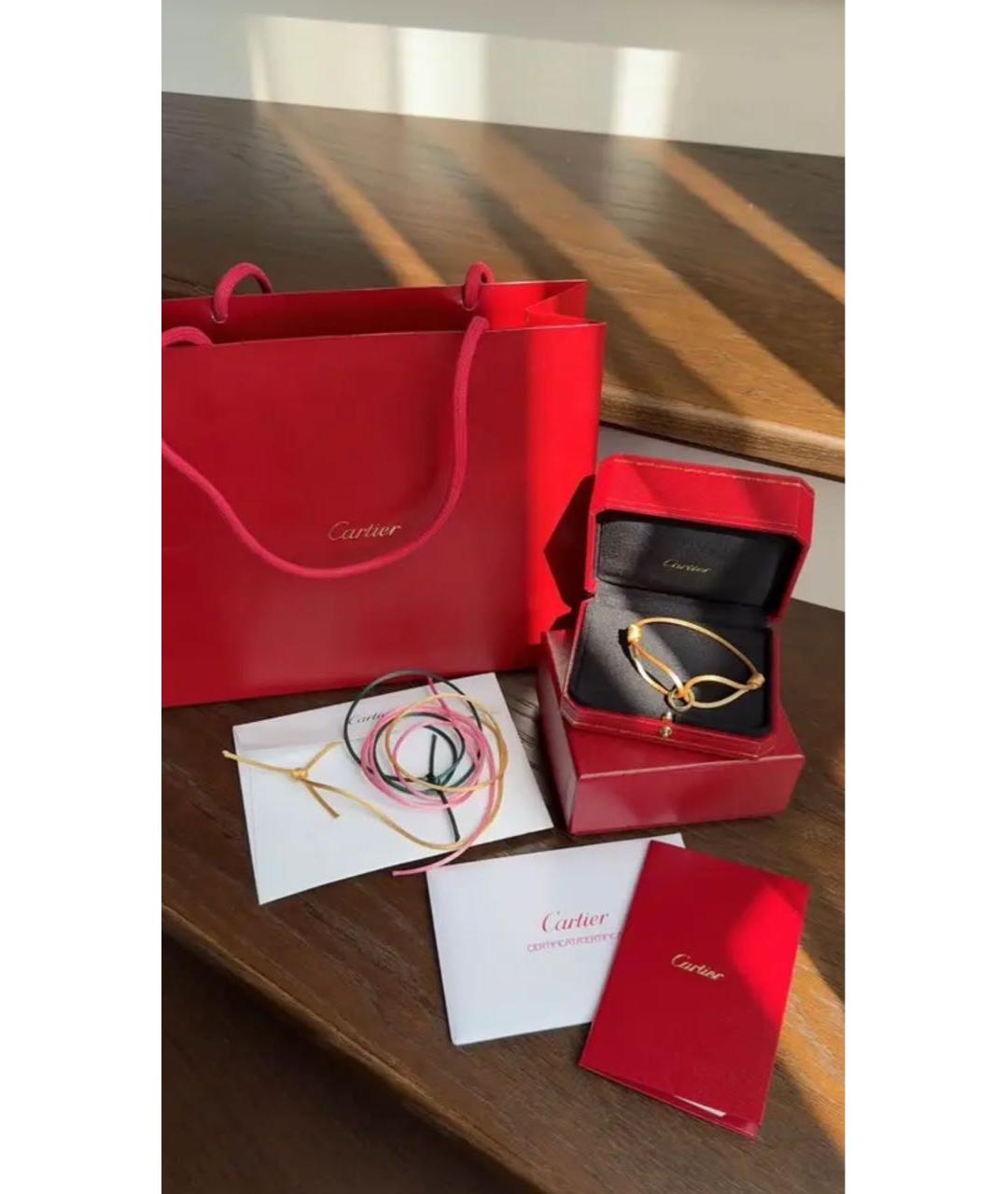 CARTIER Золотой браслет из желтого золота, фото 2