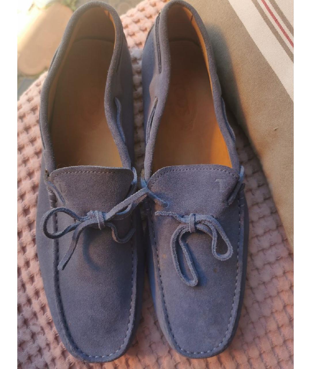 TOD'S Замшевые мокасины, фото 3