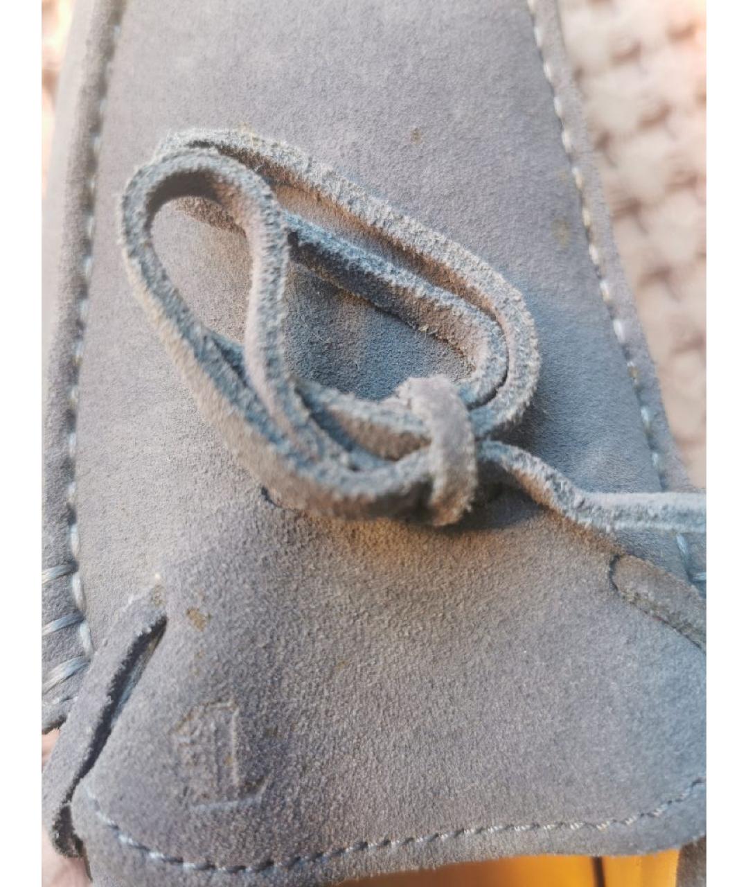 TOD'S Замшевые мокасины, фото 5
