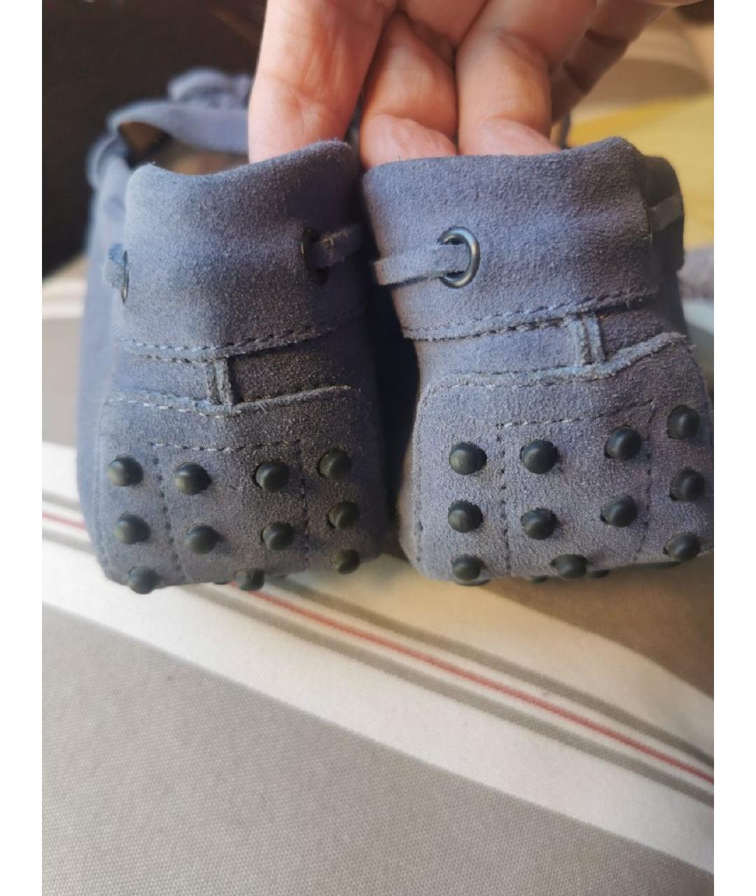 TOD'S Замшевые мокасины, фото 4
