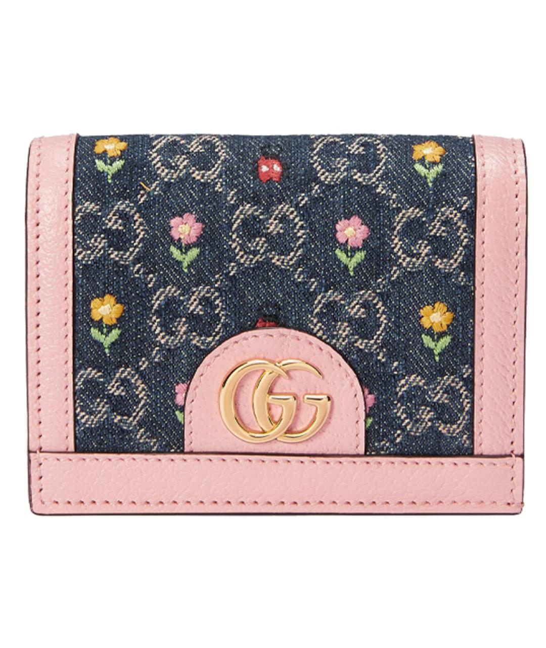GUCCI Темно-синий кардхолдер, фото 1