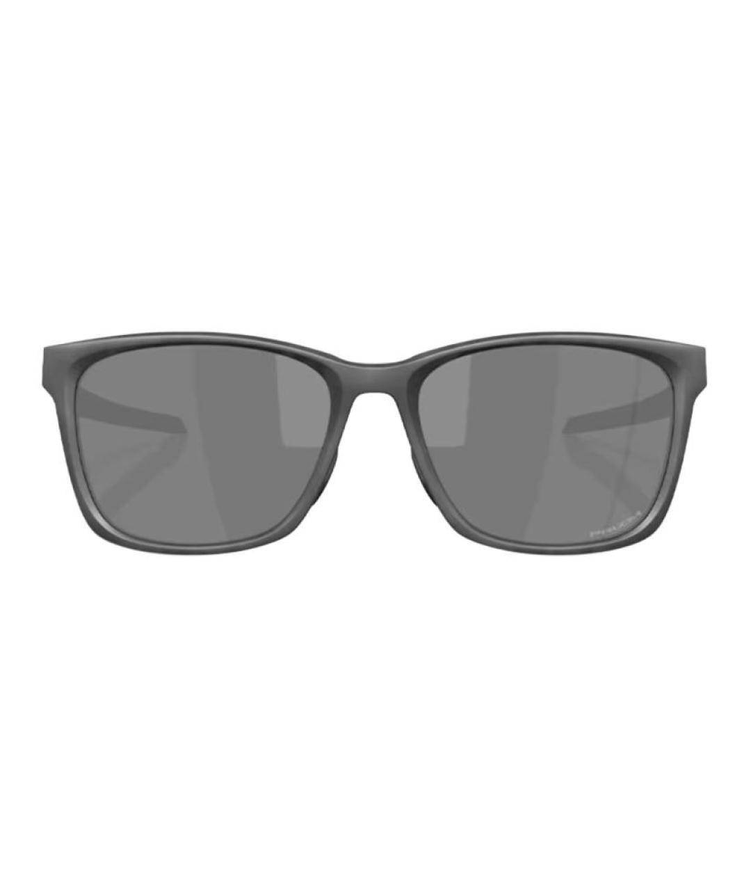 OAKLEY Черные пластиковые солнцезащитные очки, фото 1
