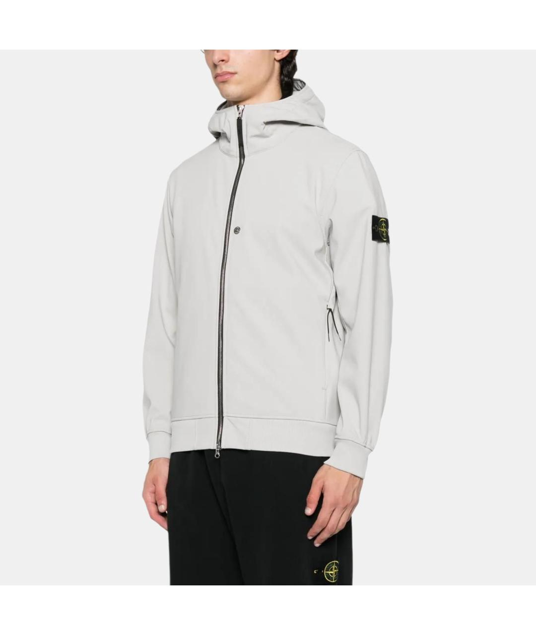 STONE ISLAND Серая куртка, фото 2