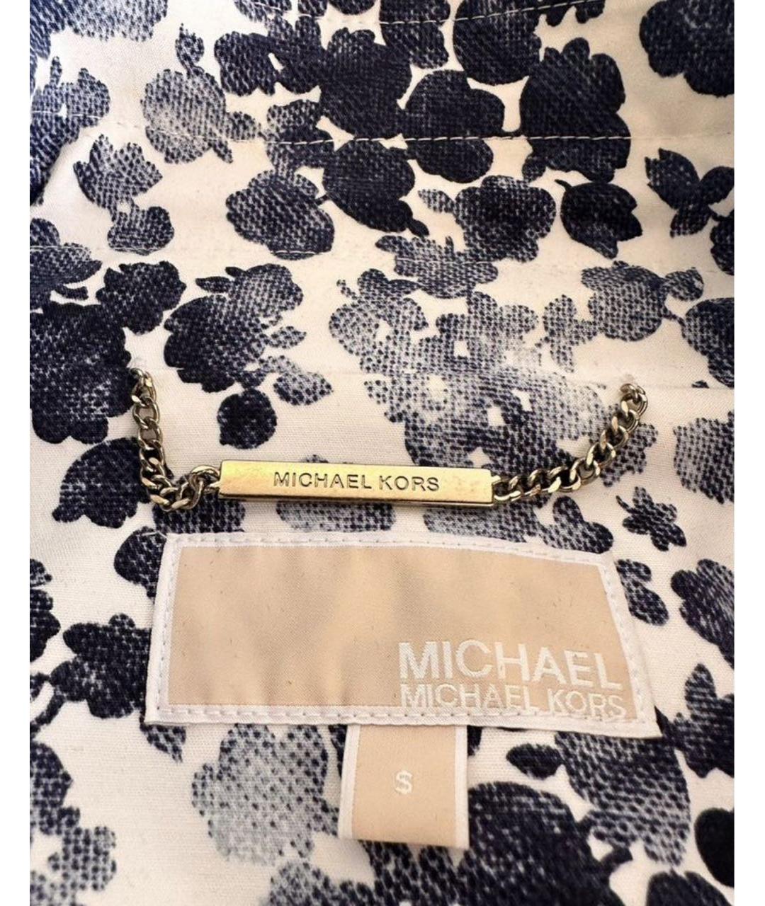 MICHAEL MICHAEL KORS Хлопко-эластановая куртка, фото 2