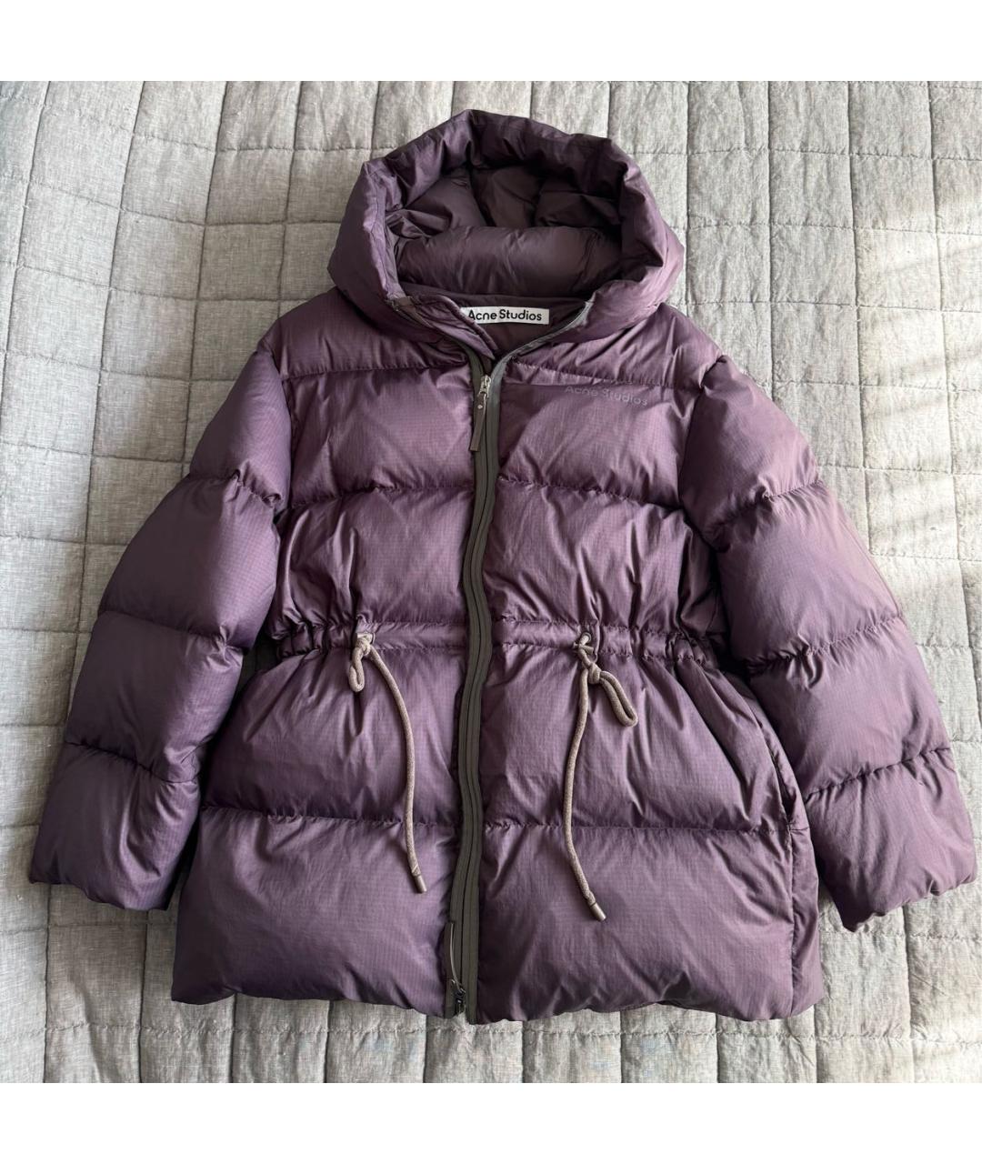 ACNE STUDIOS Фиолетовый пуховик, фото 6