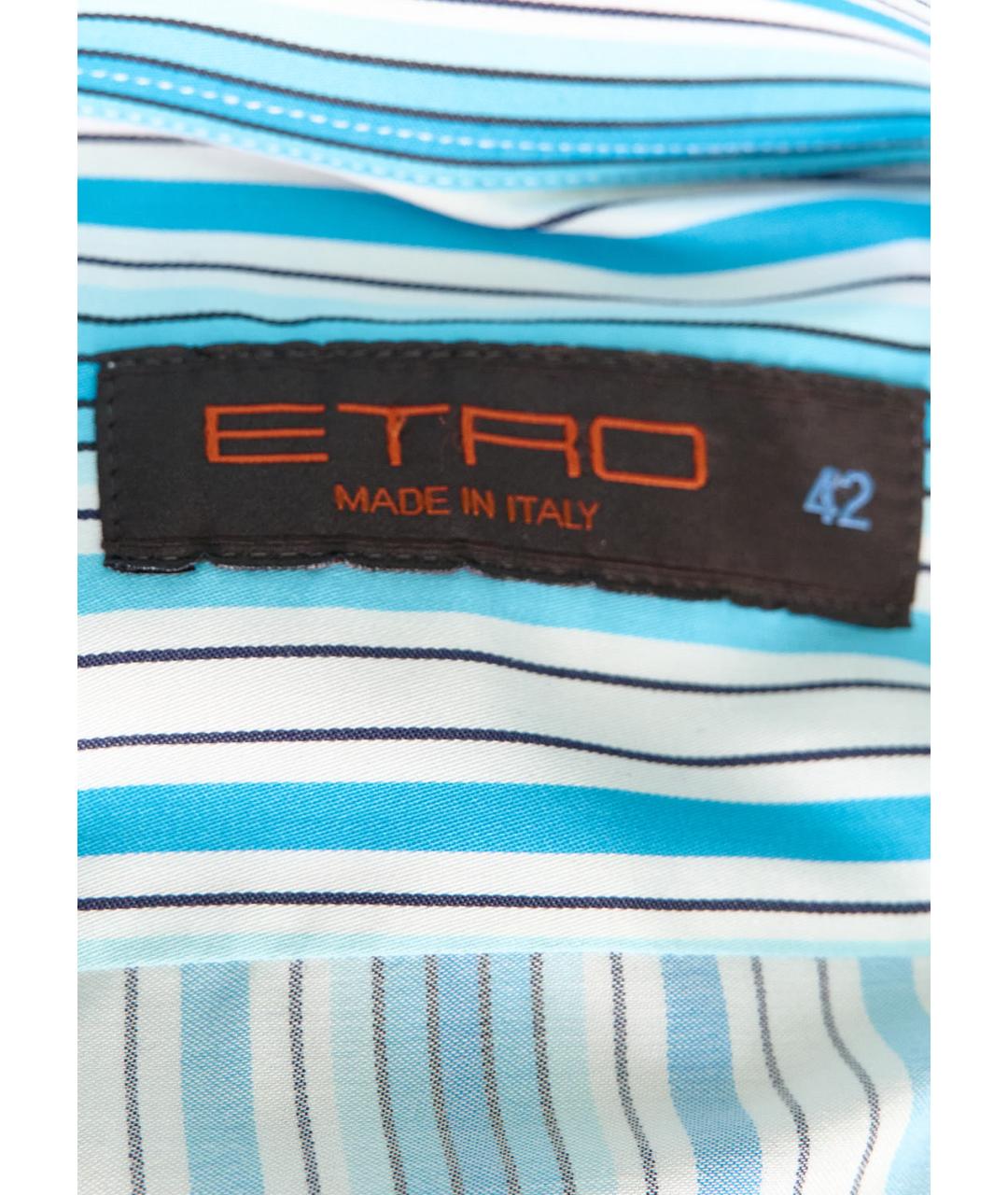 ETRO Мульти хлопковая кэжуал рубашка, фото 3
