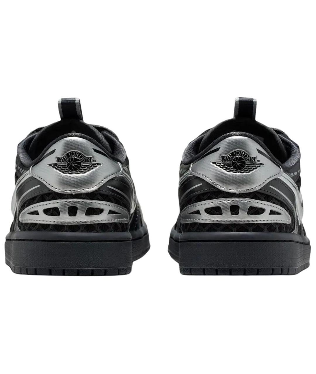 JORDAN Черные кожаные кроссовки, фото 5