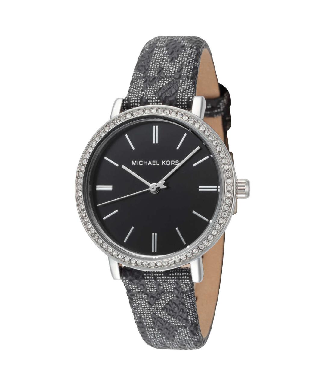MICHAEL KORS Черные стальные часы, фото 6