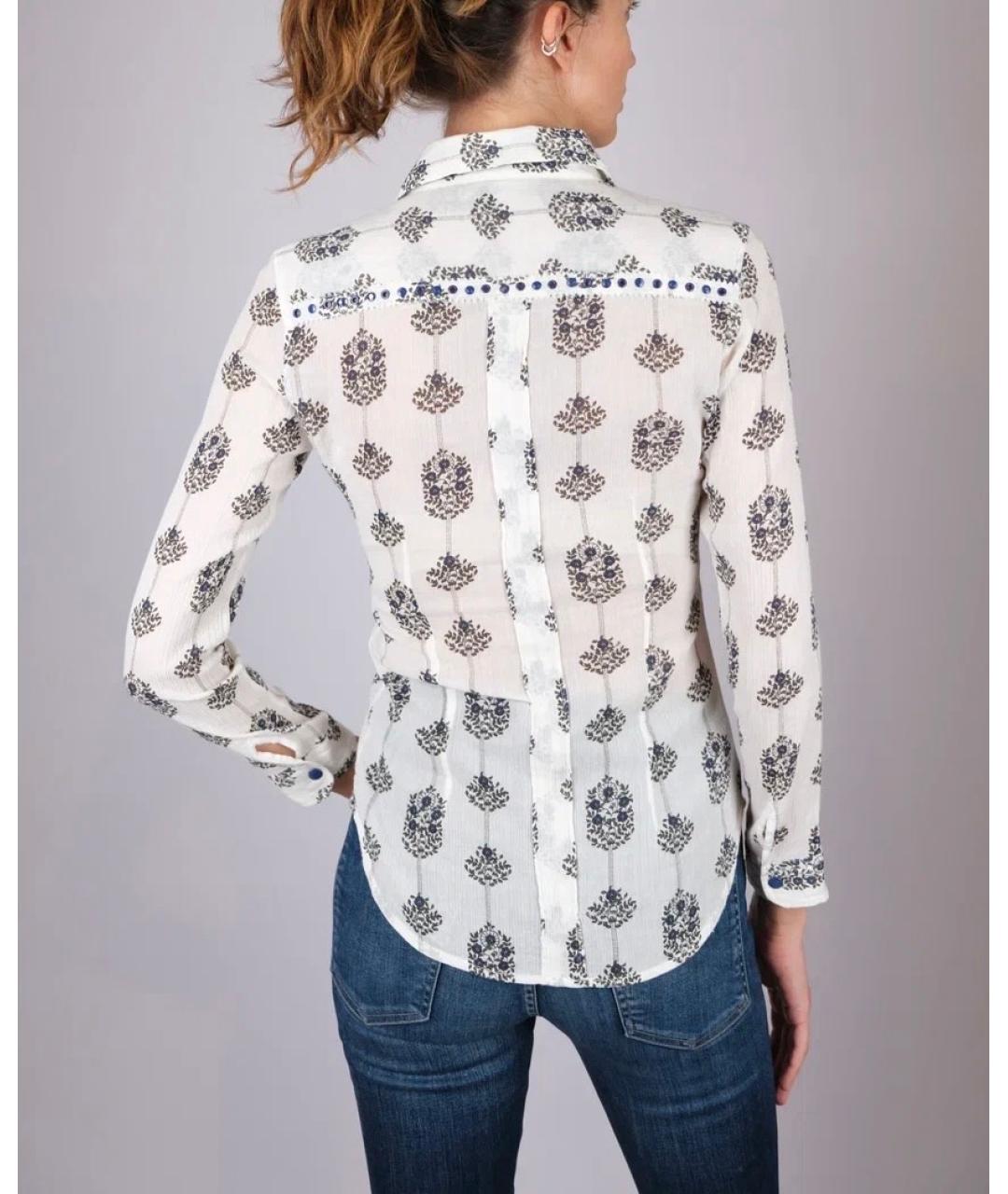 ISABEL MARANT Белая хлопковая рубашка, фото 2
