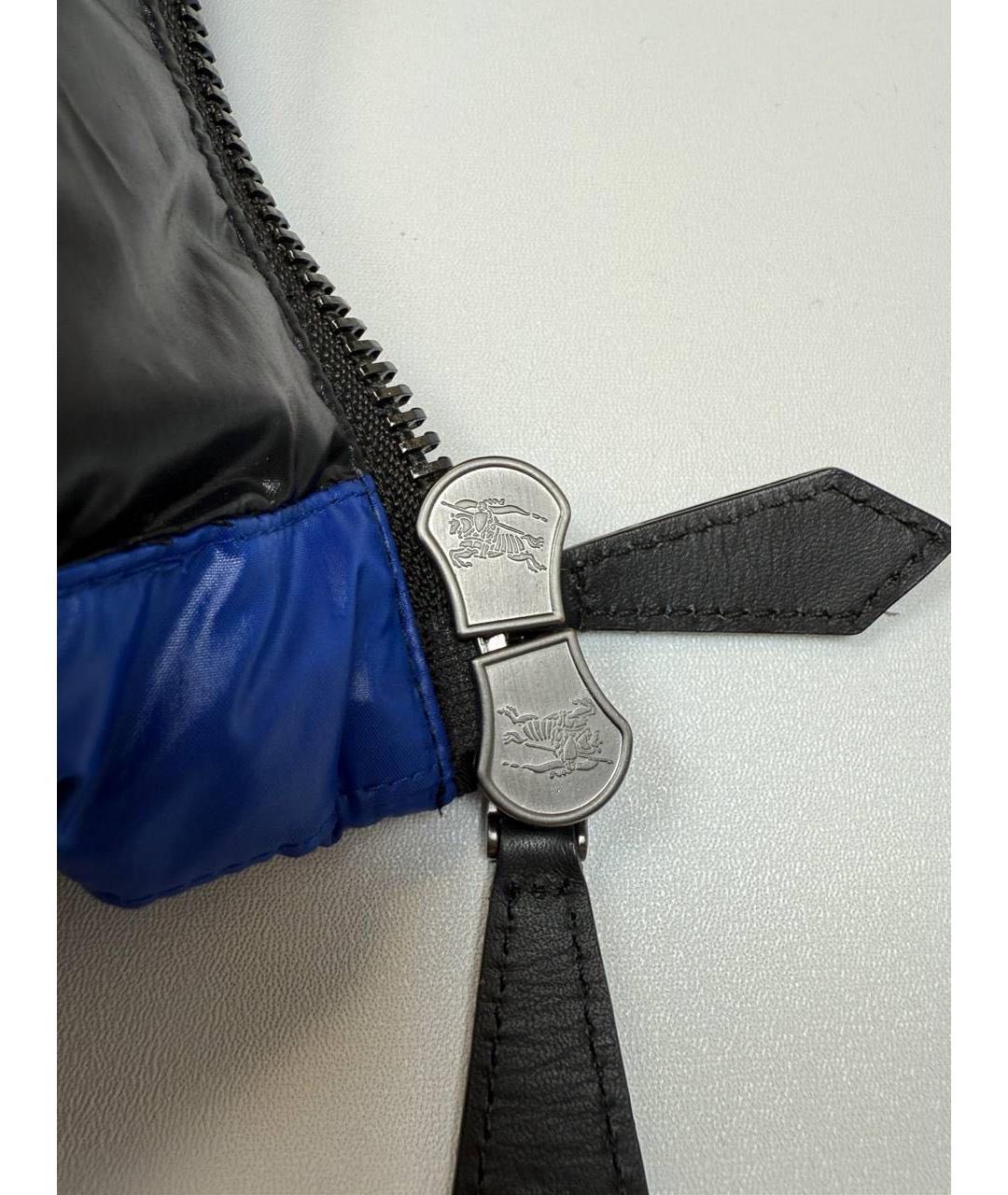 BURBERRY Синий жилет, фото 5
