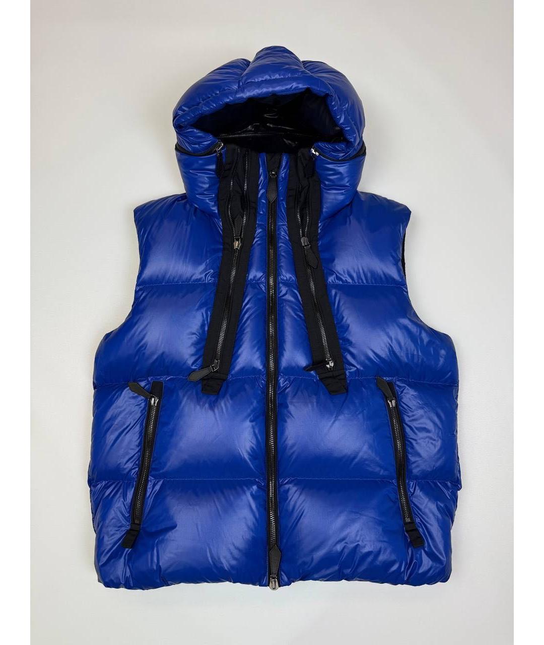 BURBERRY Синий жилет, фото 6
